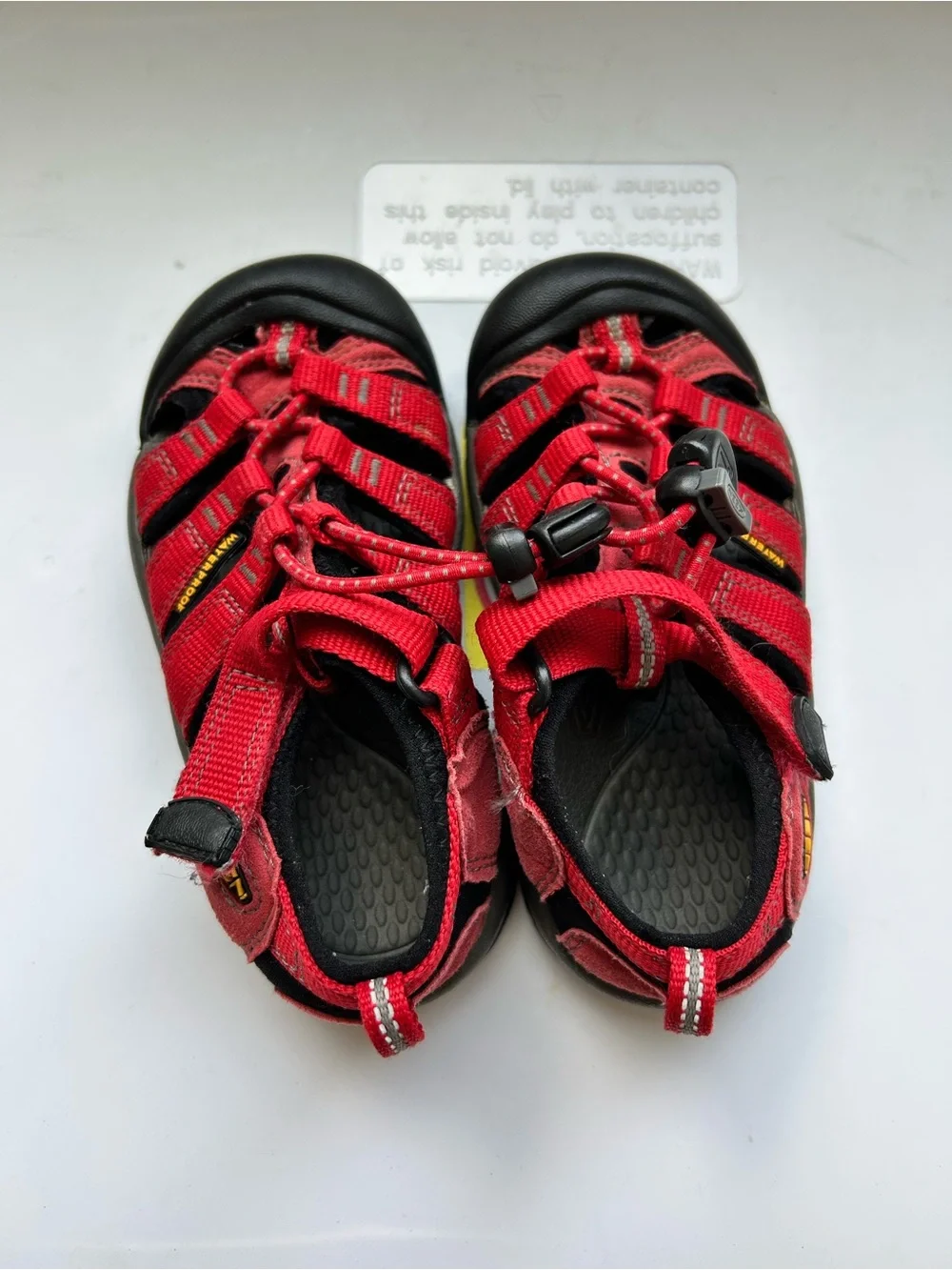 KEEN Newport H2 Toddler Sandals Size 10 - Racing Red Waterproof - Hiking Water S